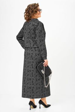 Костюм Michel Chic 1444 темное серебро  фото 3