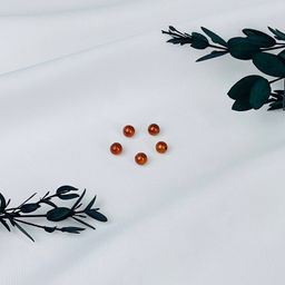 Бусины для украшений из Граната (Спессартин) (5 шт)