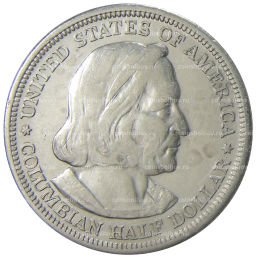 1/2 доллара 1893 года США Колумбийская выставка в Чикаго
