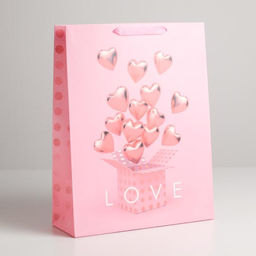 Пакет ламинированный вертикальный LOVE, L 31 40 11,5 см