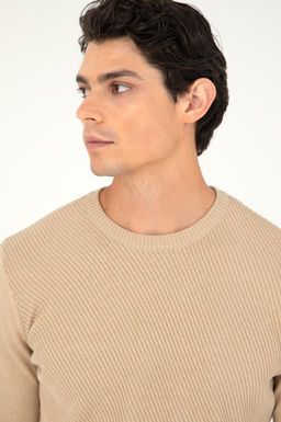 Мужской свитер песочного меланжа - U.s. polo assn фото 2