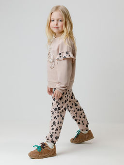 КР 400868/бежевый 1305 Н085 к615 брюки для дев