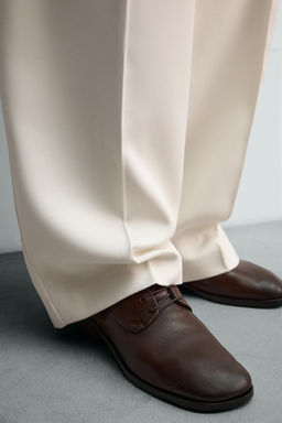 LEATHER LIMITED EDITION SMART SHOES - Zara фото 10