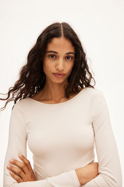 Top de microfibra con escote en U - H&m фото 2