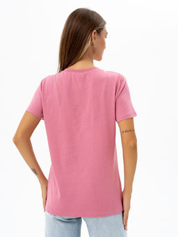 Футболка хлопок 100%,розовая