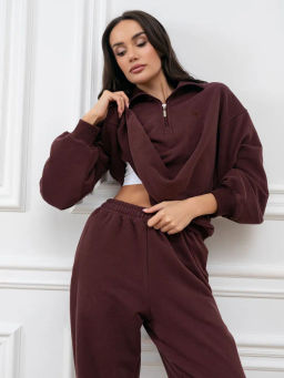 Толстовка женская Пич Изумрудный - Modamica фото 20