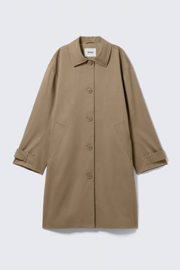 Gabardina de corte relajado