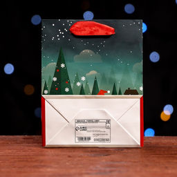 Цена за 12 шт. Пакет ламинированный Дедушка Морозец 11,5 х 14,5 х 6 см - Simaland фото 2