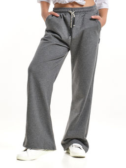 Брюки для девочки палаццо 22-8027 кофе - Mini maxi фото 23