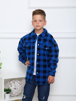 РБ013 Рубашка Мейн (синий) - Милаша фото 10