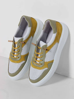 Кеды EDART 149.LusiR2 w. Авокадо желтый - Ed'art фото 14