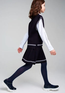 22327204 Комплект трикотажный для девочек: жилет, юбка - Playtoday фото 2