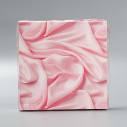 Цена за 5 шт. Коробка для печенья, кондитерская упаковка с пластиковой крышкой, «Шёлковая любовь», 21×21×3 см