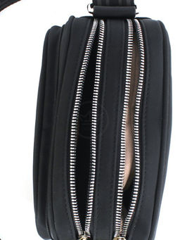 Сумка женская текстиль DJ-CM 6907-BLACK, 2отд, плечевой ремень, черный SALE 260353 - Bobo фото 3
