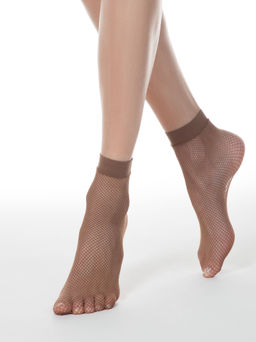 Цена за 2 пары. Носки Классические CONTE RETTE SOCKS-MEDIUM bronz