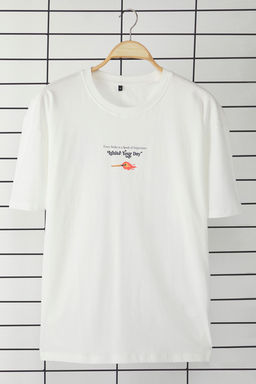TRENDYOL MAN Siyah Oversize/Genis Kesim Bask?l? %100 Pamuk T-Shirt TMNSS25TS00108 - Trendyolmilla фото 8