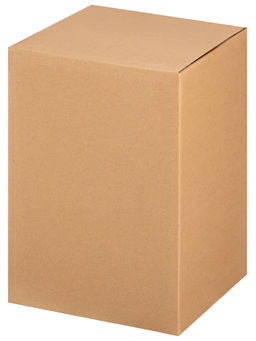 Ваза 14,5*14,5*29,5 см 4 л, серая, стекло