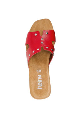 Шлепки, красные - Heine фото 3