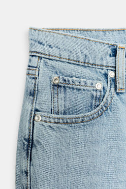 ZW COLLECTION LOW-RISE WIDE-LEG JEANS - Zara фото 23