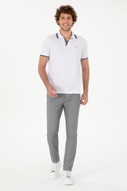 Erkek Gri Kanvas Pantolon Sepette S_rpriz _ndirim