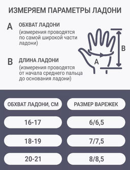 Рукавички норка байкал - Davidovfox фото 12