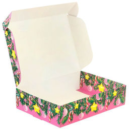 Цена за 2 шт. Коробка складная, 21 х 15 х 5 см С Новым годом, Коты аристократы - Disney фото 7