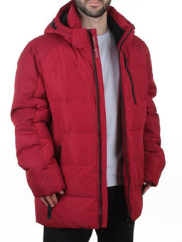 6702L BURGUNDY Куртка мужская зимняя (200 гр. холлофайбер)