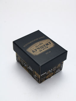 Бокал для коньяка Непробиваемый, настоящему мужчине, 395 мл