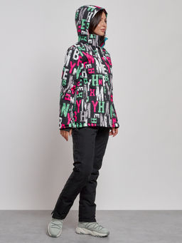 Горнолыжный костюм женский зимний черного цвета 022302Ch - Mtforce фото 8