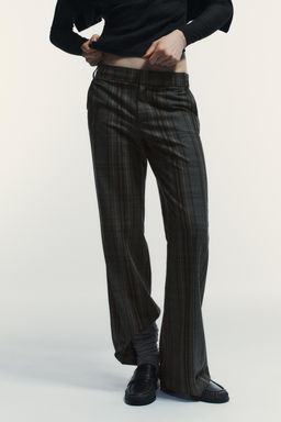 CHECK TROUSERS - Zara фото 2