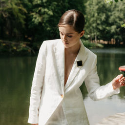 Брошь Черный квадрат - Orgalica фото 3