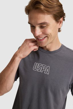 Erkek Antrasit Regular Fit Bisiklet Yaka Ti__rt - U.s. polo assn фото 2