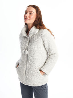 Dik Yaka Pel?? Kad?n Pijama ?st