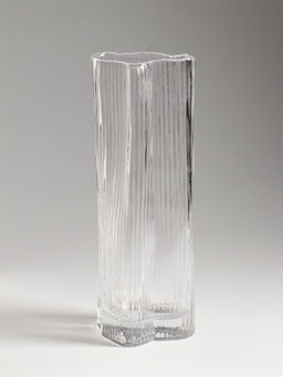 Ваза «Энико», 25×9 см, стекло, прозрачная