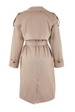 Trendyolmilla Gul Kurusu Regular Kusakl? Trenckot TWOSS20TR0012  фото 14