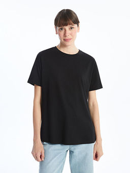 Bisiklet Yaka Kad?n Ti??rt