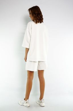 Костюм шорты свитшот 40194018 - Kivviwear фото 2