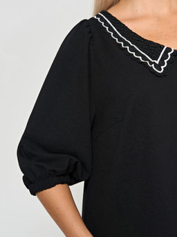 Платье 0218-2 чёрный кварц - Dora фото 122