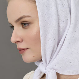 Платок 70 х 70 см - Мастерская ПОКРОВ фото 2