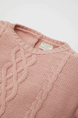 Платье с длинными рукавами и цветочным принтом для маленьких девочек - Defacto фото 2