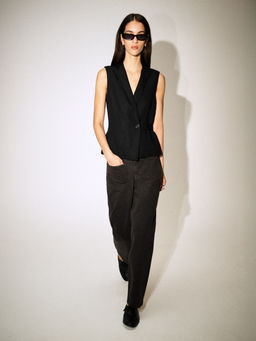 VAQUEROS STRAIGHT LEG CON BOLSILLOS DE PARCHE - H&m фото 9