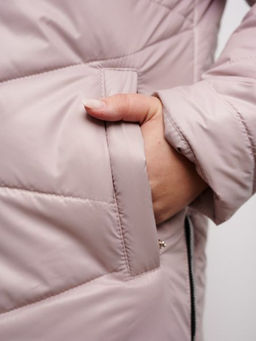 Куртка демисезонная Амелия пудра - Yollochka фото 11