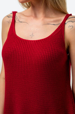 Женский вязаный топ на бретелях Happy Fox  фото 60