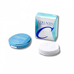 Пудра компактная Enough Collagen Hydro Moisture Two Way Cake увлажняющая 13 г со сменным блоком