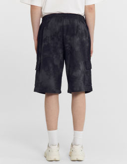 Шорты мужские винтажно-серые с дизайнерским принтом винтажный серый 131096 - Mark formelle фото 4