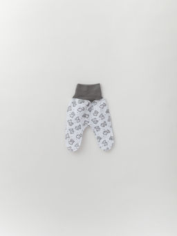 Ползунки на широкой резинке утепленные, белочки - Lesi kids фото 8