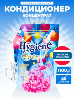 Кондиционер д/белья
Концентрированный Парфюмированный Цветочный Праздник HYGIENE, 1100 мл