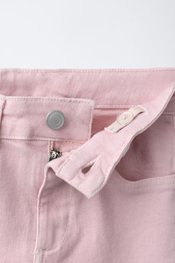 JEANS BOOTCUT TACHAS ABERTURAS / Rosa / Blanco - Zara фото 7