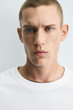 T-SHIRT WITH CONTRAST PRINTS - Zara фото 6
