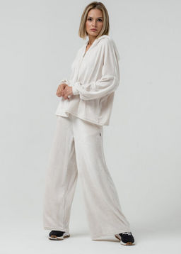 Костюм ПРЕМИУМ  велюр, молочный - Knitka wear фото 5